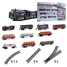Load image into Gallery viewer, Classic Electric Trains Vihcle Railway Motorized Trian Track Set Model Toy Kids Toys for Children.