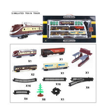 Load image into Gallery viewer, Classic Electric Trains Vihcle Railway Motorized Trian Track Set Model Toy Kids Toys for Children.